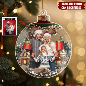 This Is Us - Personalized Christmas Acrylic Ornament