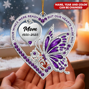 Your Wings - Personalized Custom Acrylic Ornament
