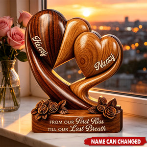 Intertwined Hearts You And Me We Got This - Personalized Customized 3-layered Wooden Plaque