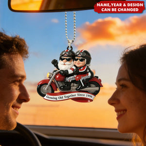 Partners In Every Mile - Personalized Acrylic Car Ornament