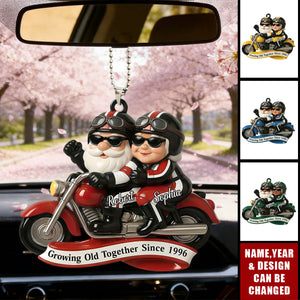 Partners In Every Mile - Personalized Acrylic Car Ornament