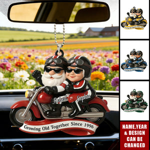Partners In Every Mile - Personalized Acrylic Car Ornament