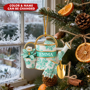 Garden Tools Acrylic Ornament - Personalized Gifts For Gardeners