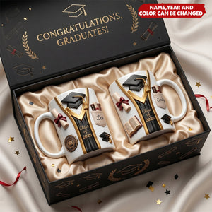 Class of - Personalized Custom Coffee Mug, Gift For Graduates and Students
