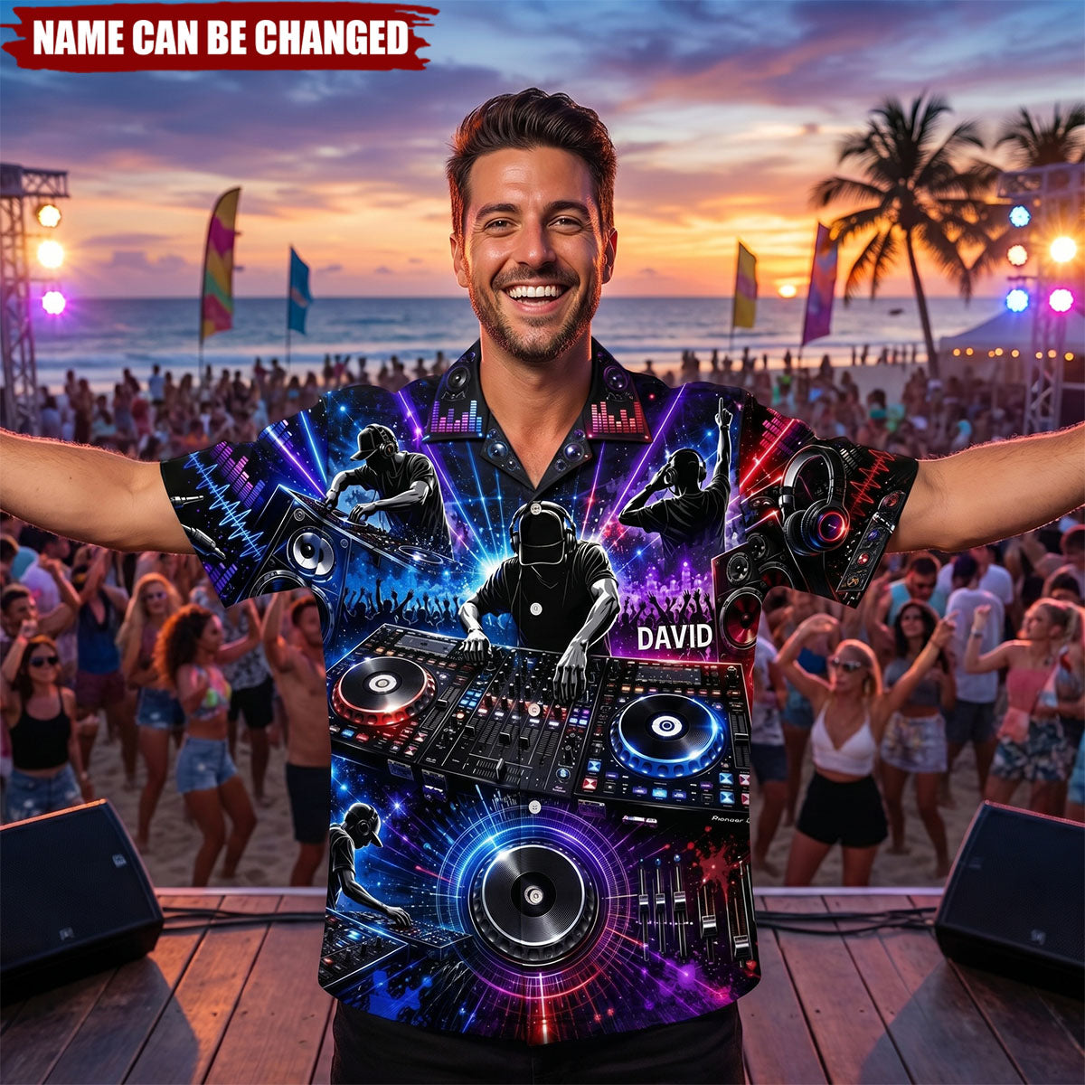 Concert Summer- Personalized Hawaiian Shirt, Gifts For Music Lovers