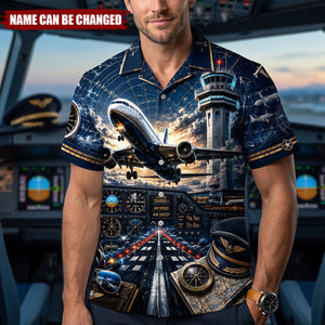 Sky Commander Hawaiian Shirt - Gifts For Pilots