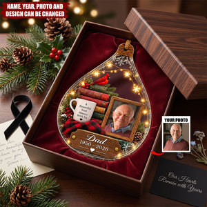 In Loving Memory – Personalized Acrylic Custom Shape Ornament
