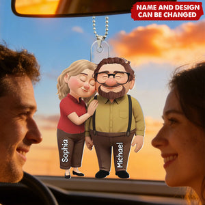 Together We Make Sense - Personalized Acrylic Car Ornament
