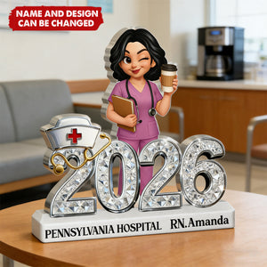 I'm A Nurse - Personalized Custom Shaped Acrylic Plaque