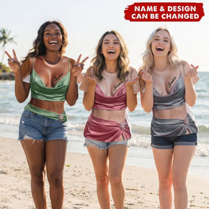 Bridesmaid And Best Men Bikini For Summer - Personalized Funny T-shirt