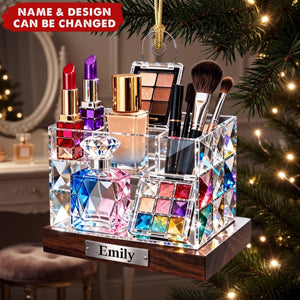 Cosmetic Display Box - Personalized Acrylic Custom Shape Ornament