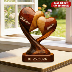 You & Me We Got This - Personalized Custom Shaped Acrylic Plaque, Gift For Couple