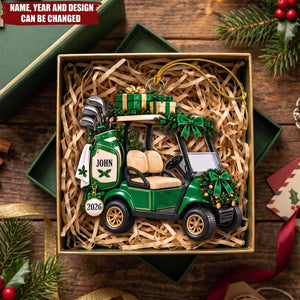Golf Cart – Personalized Acrylic Custom Shape Ornament