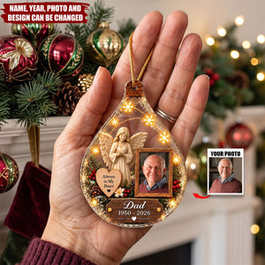 In Loving Memory – Personalized Acrylic Custom Shape Ornament