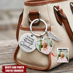 Graduation Day Memorial Custom Photo - Personalized Keychain