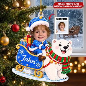 Grandkids Holiday – Personalized Acrylic Custom Shape Ornament