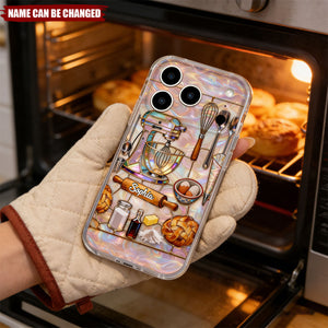 For The Love Of Baking, Create Delicious Memories, Personalized Phone Case