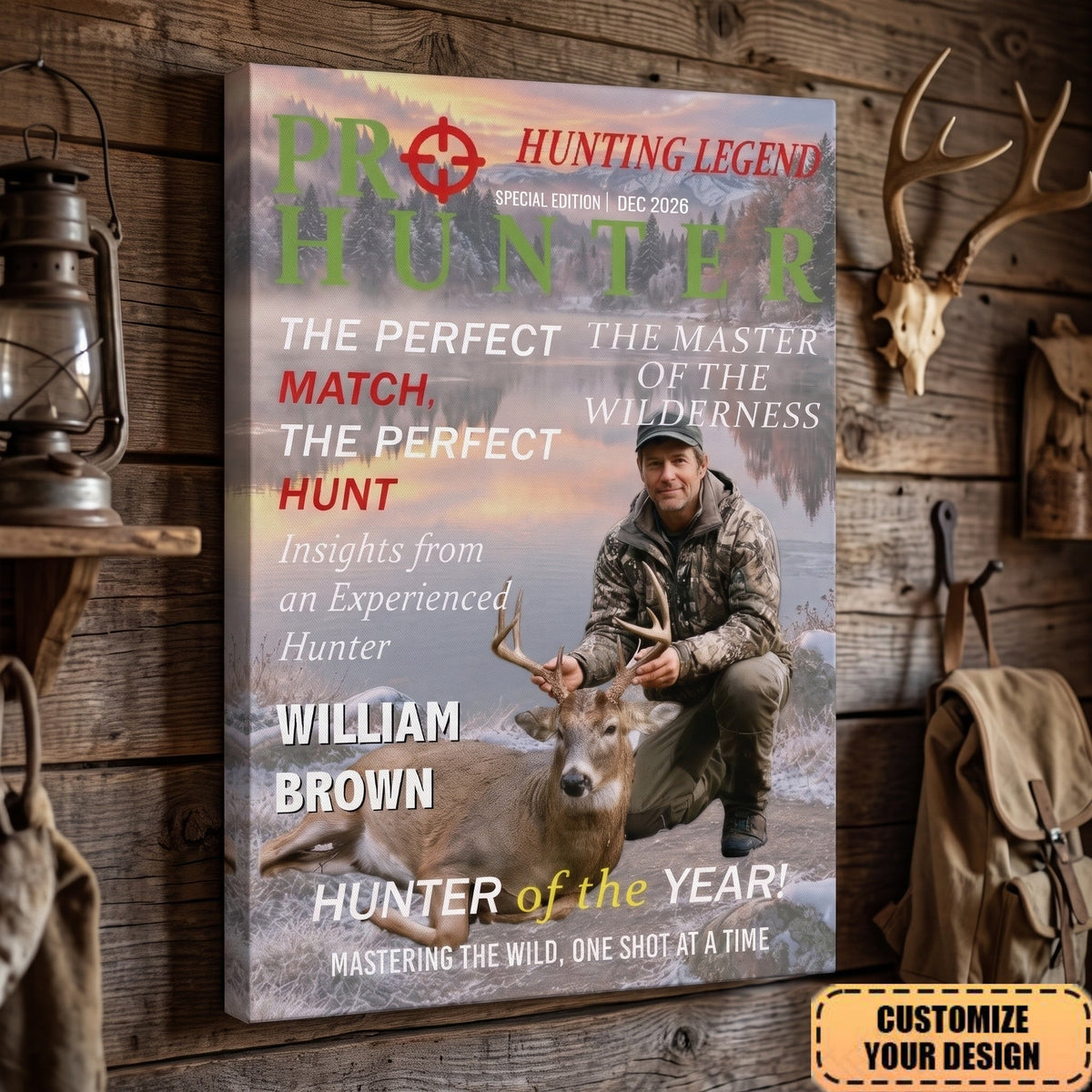 Hunter Of The Year - Personalized Poster