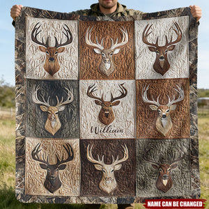 Love Hunting - Personalized Hunting Blanket