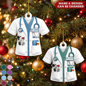 Doctor And Tools – Personalized Acrylic Custom Shape Ornament