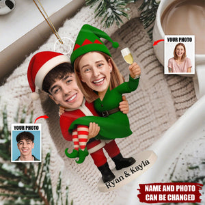 Jingle Until We Tingle- Personalized Christmas Acrylic Ornament