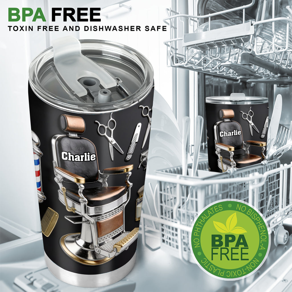 Barber - Personalized Hairdresser Tumbler